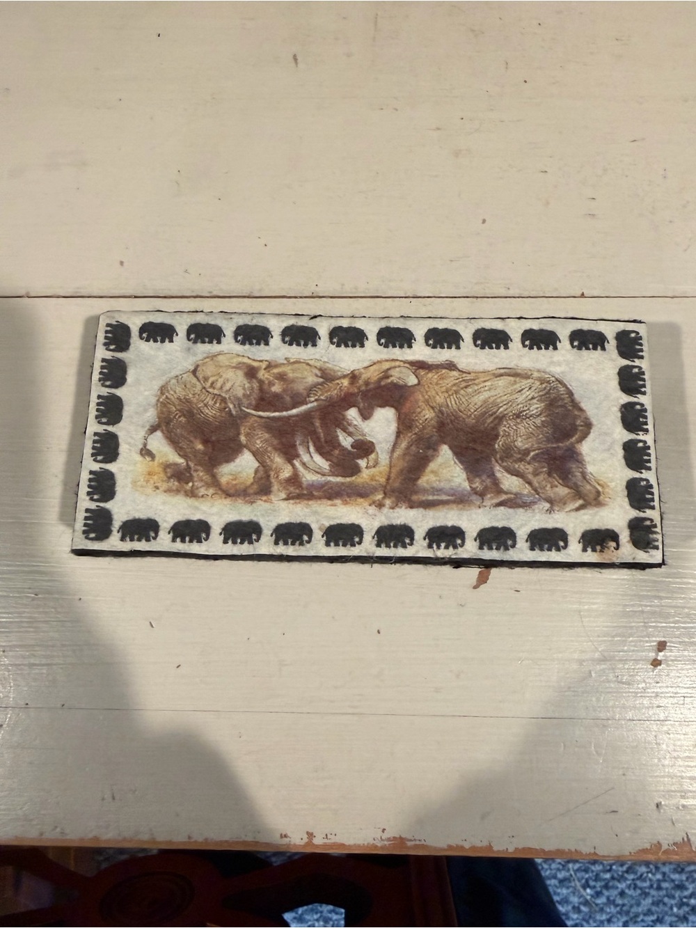 Elephant incense holder